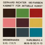 Ausstellungsplakat Gerhard Richter 1971