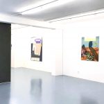 Galerie Kramer Ausstellungsansicht Infrarosa mit Ellen Akimoto und Anna Nero
