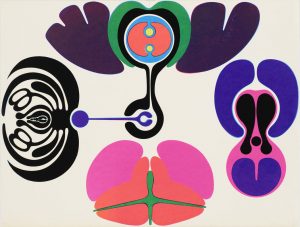Gernot Bubenik, Naturgeschichte, 1966, Siebdruck, Kunsthalle Bremen – Der Kunstverein in Bremen, © VG Bild-Kunst, Bonn 2019