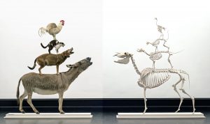 Maurizio Cattelan, Love Saves Life, 1995, und Love Lasts Forever,1998, Kunsthalle Bremen – Der Kunstverein in Bremen, © Maurizio Cattelan