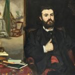 Bildnis des Zacharie Astruc (1866) von Édouard Manet